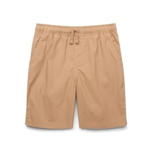 Wonder‎ Nation Tan Flat Front Shorts. Elastic waist. Boy size L 10/12